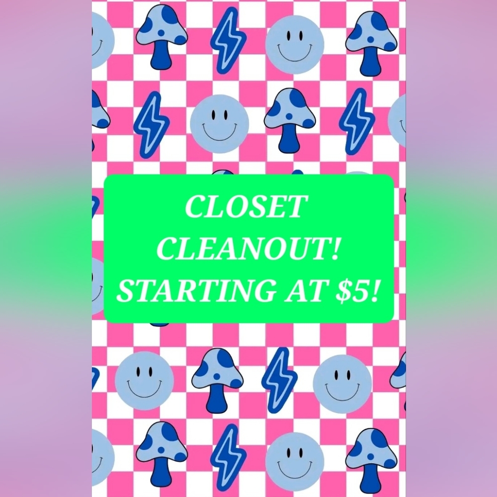 Closet Cleanout!!